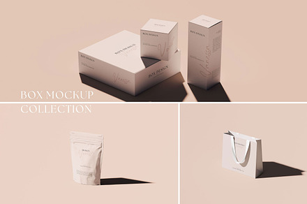 Box Mockup Collection, a Packaging Mockup by Mockup Line