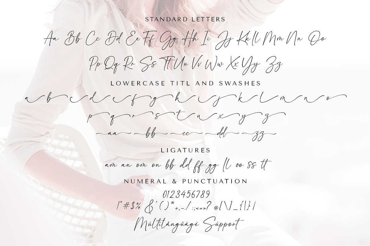Sharlotte - Chic Calligraphy, a Script Font by MJB Letters (Photo 10 of 10)