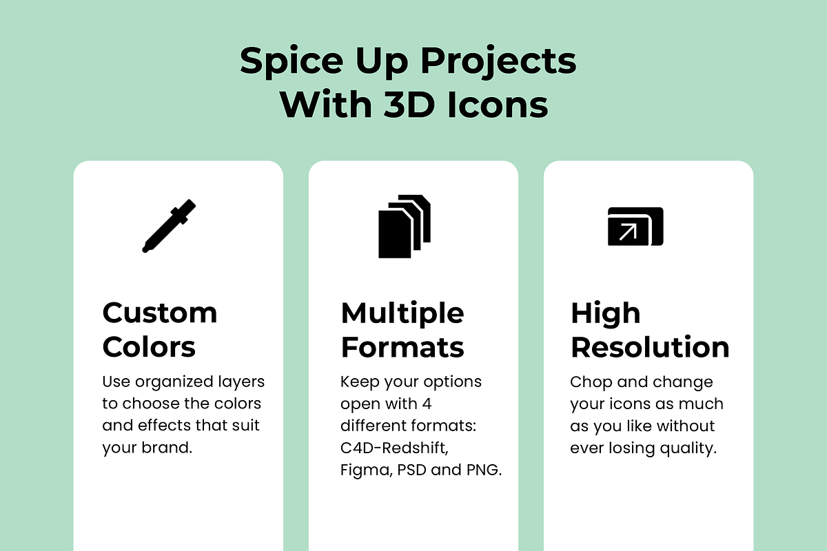 Digital Currency 3D Icon Set, a 3D by Flat Icons (Photo 2 of 8)