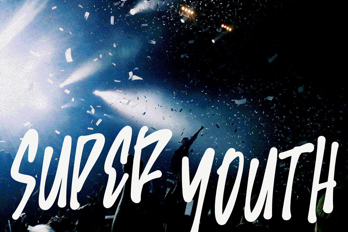 Klowin Beruar Bold Energetic Brush, a Handwritten Font by Maulana Creative (Photo 3 of 7)