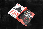 Rushtar - Brush Grunge Typeface, a Handwritten Font by Drizy (Thumbnail 9 of 10)