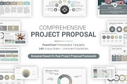 Project Proposal PowerPoint Template, a Presentation Template by SlideSalad (Thumbnail 1 of 34)