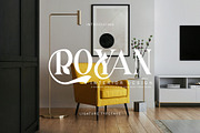 Blingh Ligature serif typeface, a Serif Font by yaqublekker (Thumbnail 7 of 9)