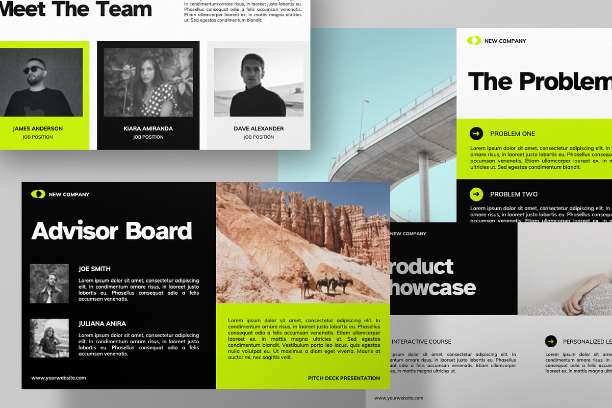 Pitch Deck Google Slide Template preview 5