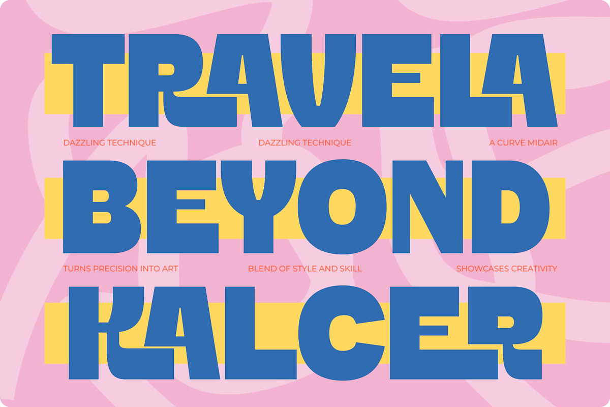 Dr Boysk Modern Pop Display Font, a Sans Serif Font by timelesstype.co (Photo 5 of 15)