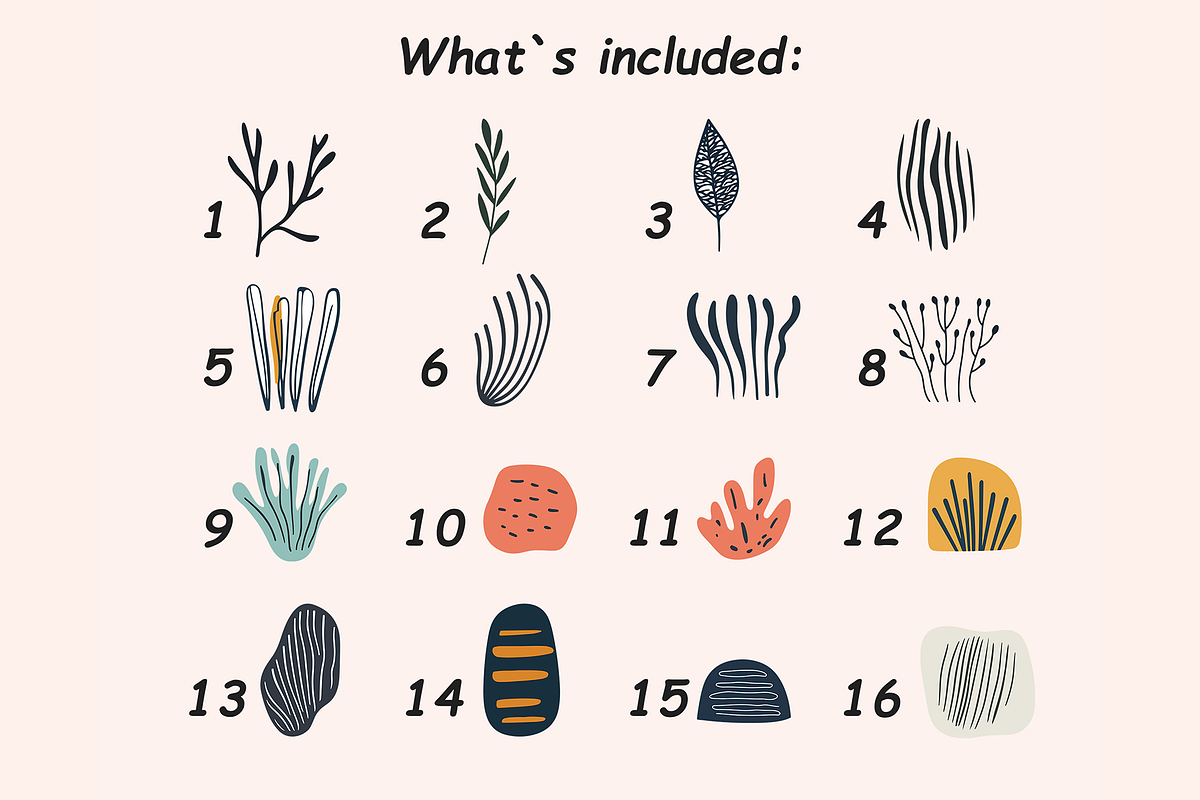 Boho Vibes SVG Elements, a Decorative Illustration by IrenKlm (Photo 4 of 8)