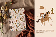 Little Western – clipart and pattern, an Animal Illustration by avdnadi (Thumbnail 9 of 11)