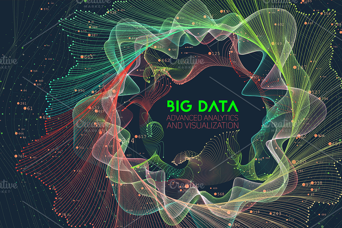 Big Data Abstract Graphs Set#16, an Object Graphic by GarryKillian (Photo 4 of 7)