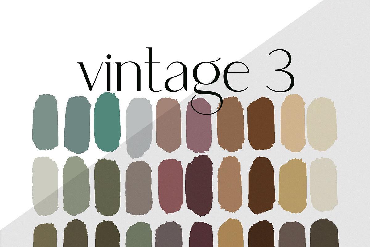 Vintage Color Palette Bundle, a Palette Add-On by AureDesignCo (Photo 4 of 5)