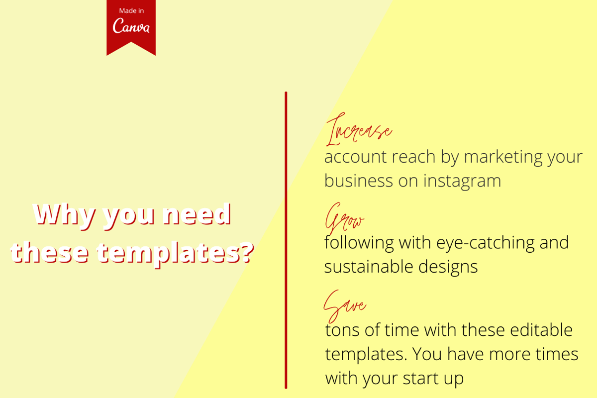 60 Yellow Candy Instagram template, a Social Media Template by LemonNguyen (Photo 5 of 6)