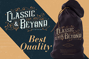 Graphite - Vintage Decorative Font, a Font by HansCo Studio (Thumbnail 5 of 11)
