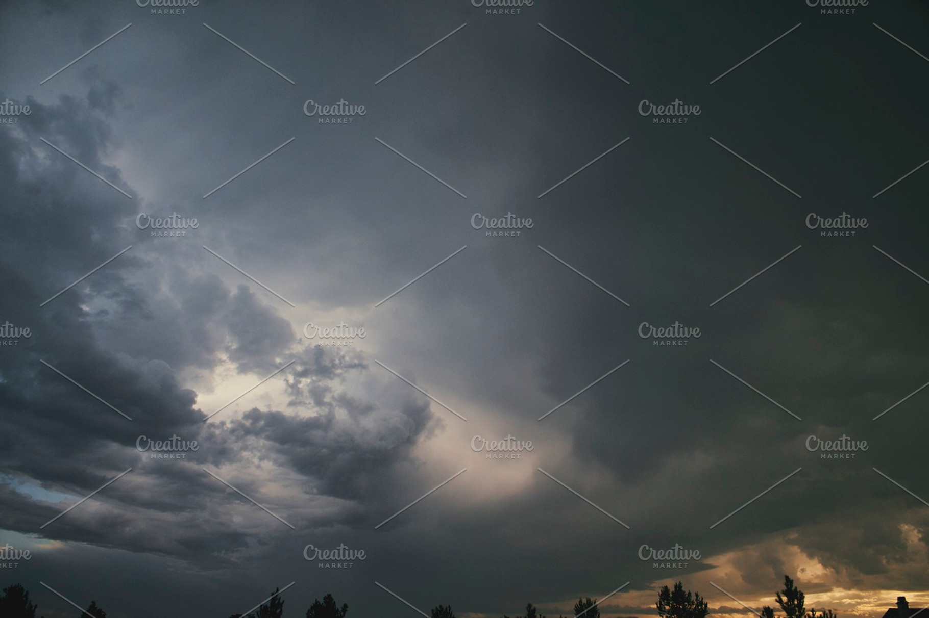 Dark Storm Ii Stock Photograph