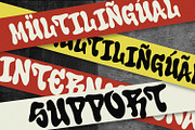 Sative Urban Street Display, a Blackletter Font by Portocraft (Thumbnail 8 of 10)