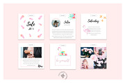 Flamingo | Social Media Pack, a Social Media Template by Blossom (Thumbnail 3 of 7)