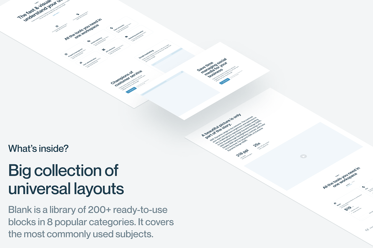 Blank Wireframe Kit, a Templates & Theme by Craftwork (Photo 3 of 11)