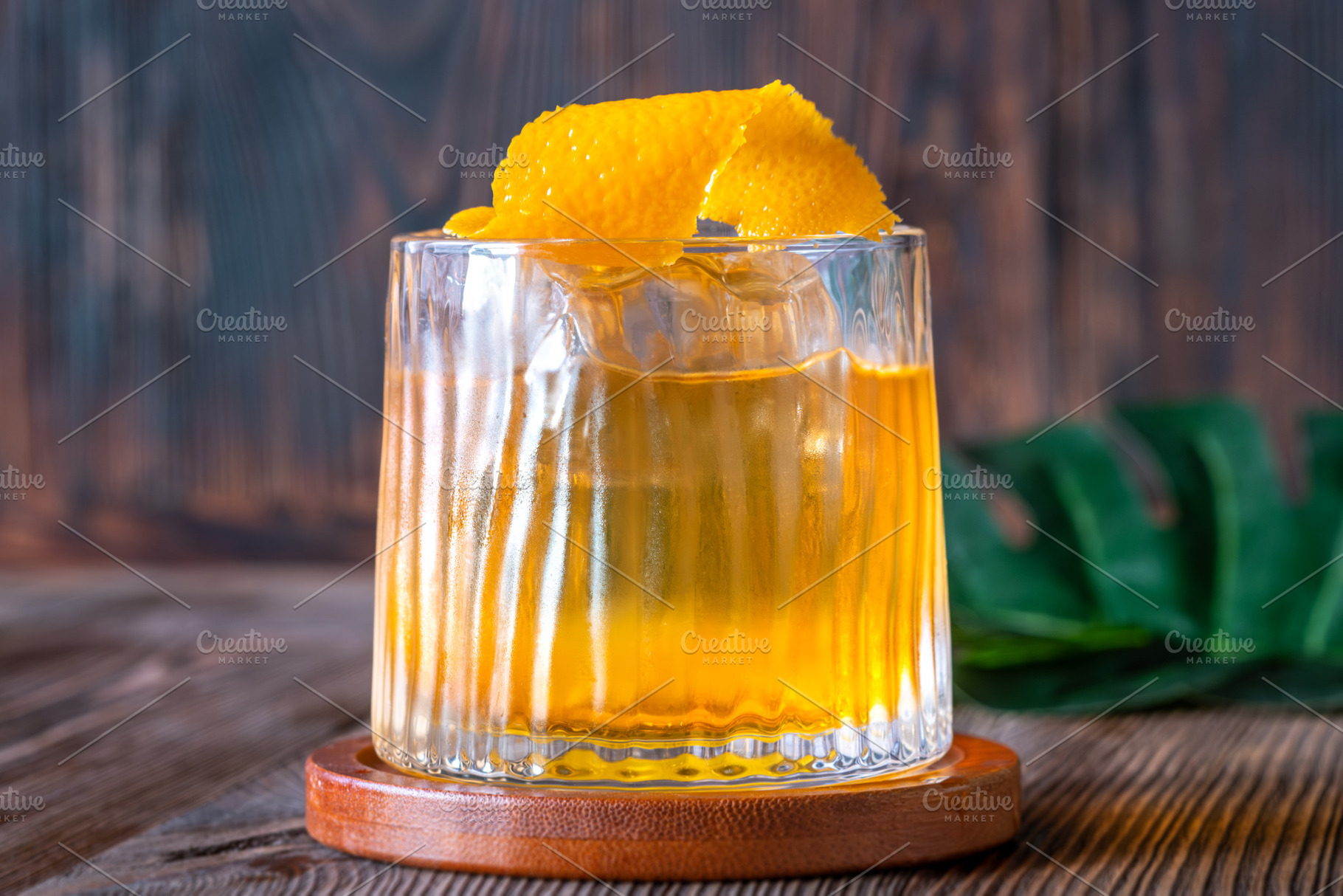 Banana Old Fashioned Cocktail, a Food & Drink Photo by Alexander Prokopenko