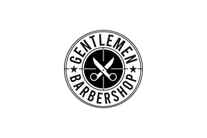 Gentlemen Logo Template