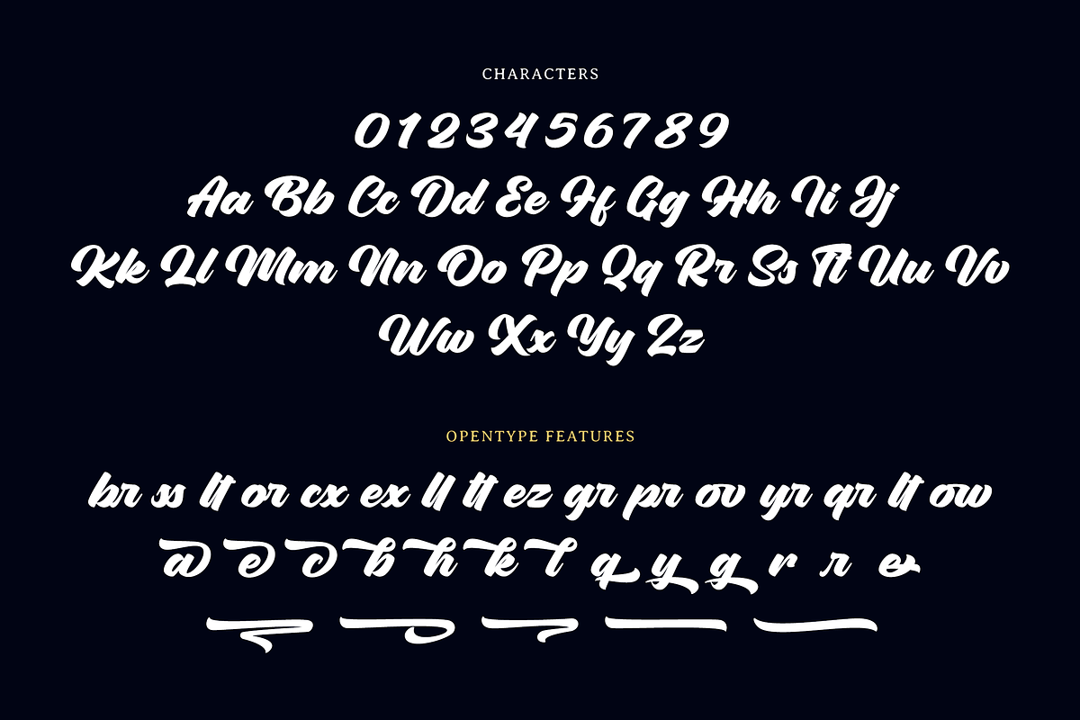 Hustle Kings - Bold Script Fonts, a Script Font by Namara Creative Studio (Photo 5 of 11)