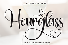 Hourglass | Script Font