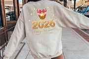 2026 Happy Glitter New Year PNG, an Illustration by SinaCreation (Thumbnail 10 of 11)