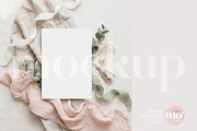 Fine Art 5x7 Invitation Mockup, a Mockup by MoMockups (Thumbnail 3 of 5)