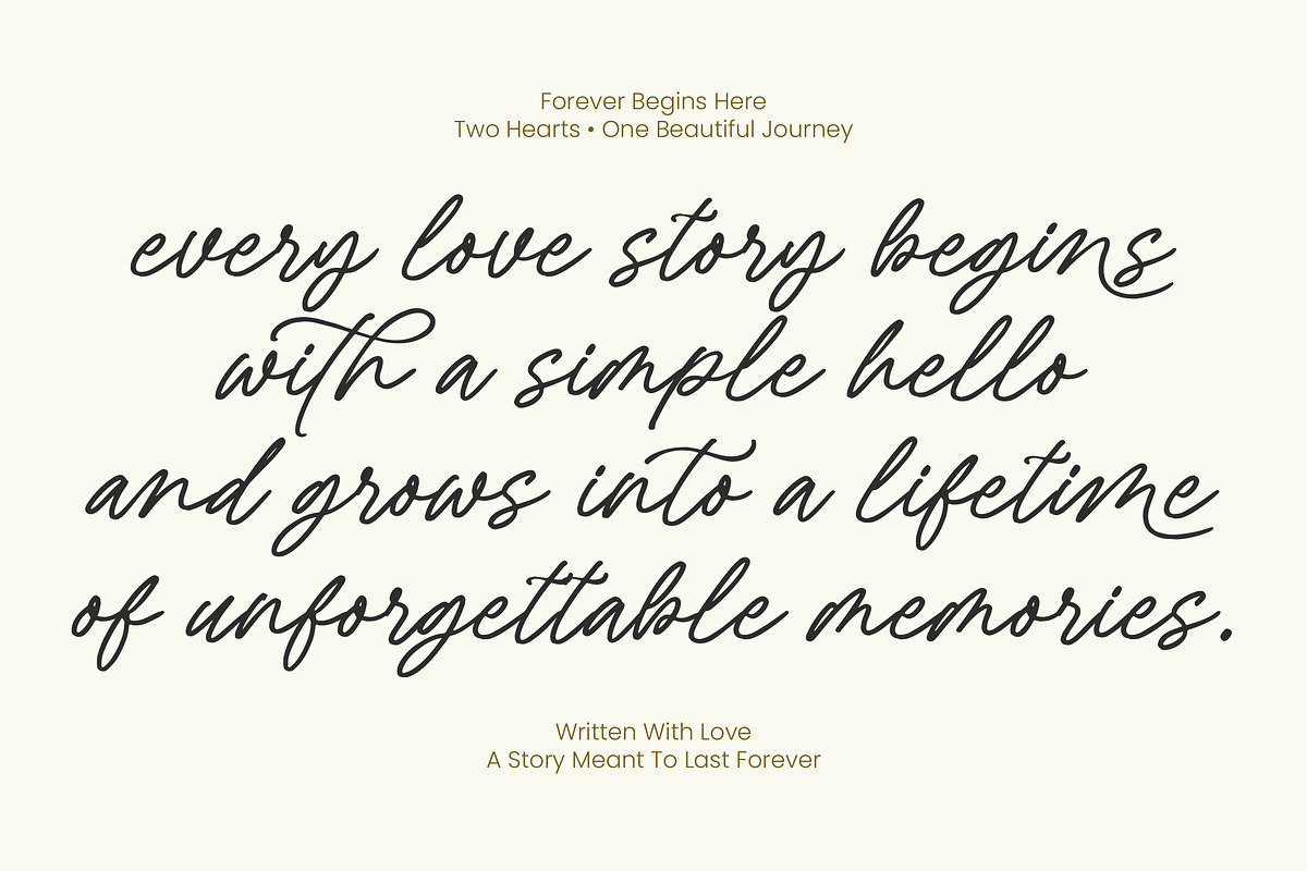 Arabella Rentharis Elegant Script, a Script Font by Letterena Studios Script (Photo 8 of 10)