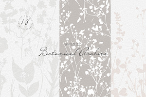 Botanical digital papers