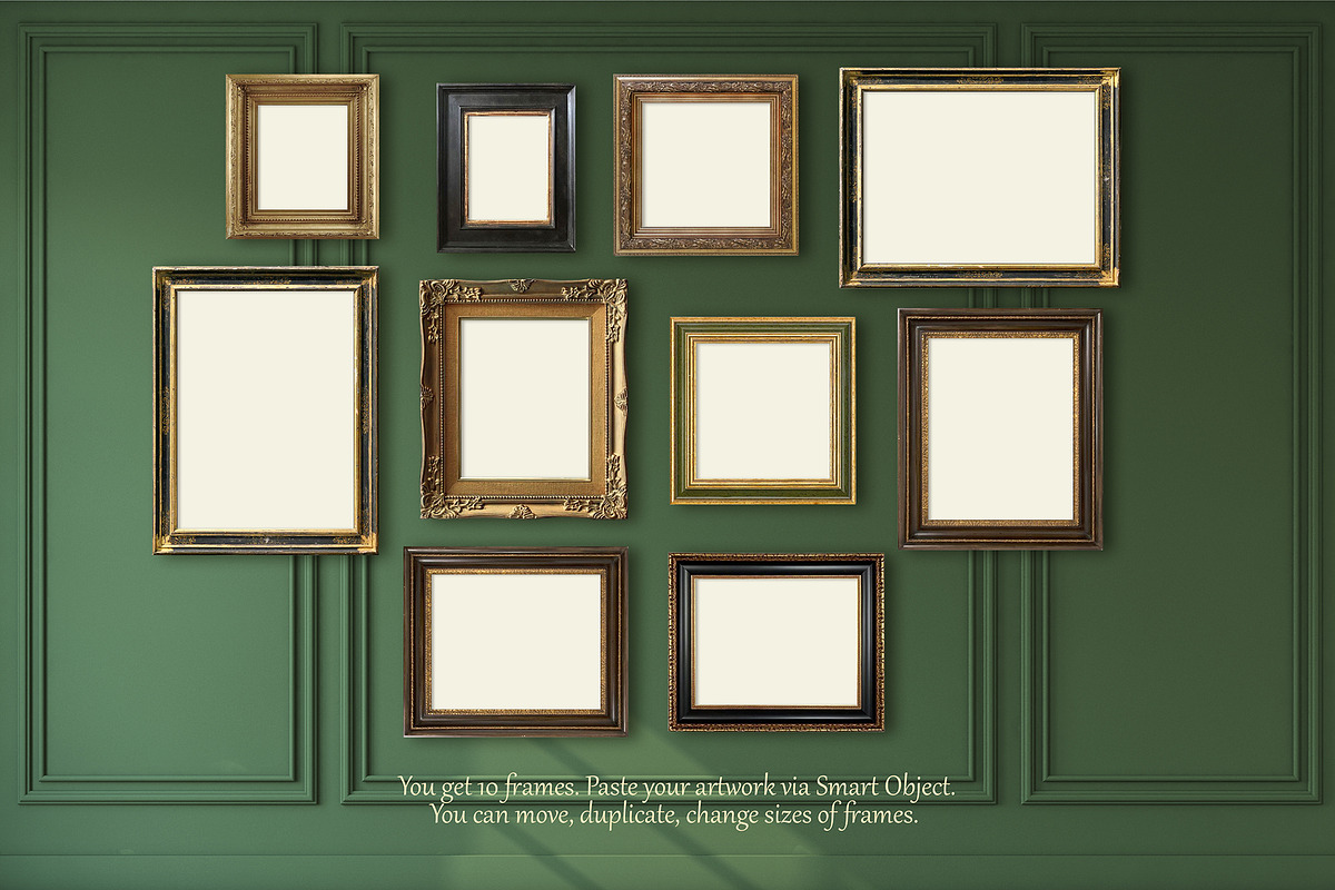 DARK ACADEMIA Frame Mockups, a Product Mockup by MyHomeMockups (Photo 2 of 11)