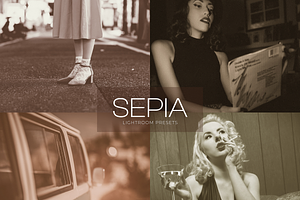 27 Sepia Lightroom Presets