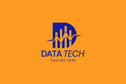 Letter D Logo Data Tech Finance, a Branding & Logo Template by Signatoro (Thumbnail 3 of 3)