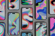 Acid Dreams: Psychedelic Grainy Pack, a Background Graphic by Anastasiia VNSK (Thumbnail 6 of 14)