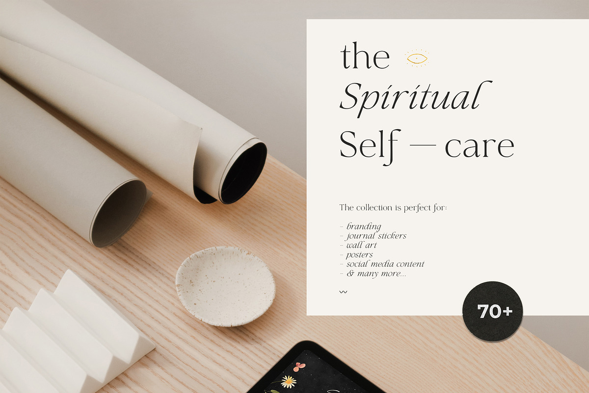 The Spiritual Self-Care rituals, a Healthcare Illustration by Lana Elanor (Photo 3 of 9)