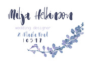 Wolen Font, a Script Font by SophieSaxo (Thumbnail 7 of 8)
