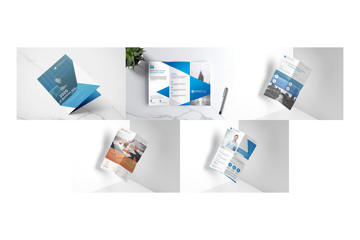 Fold& Flyer Brochure Bundle, a Brochure Template by Loc Tropis (Photo 2 of 6)