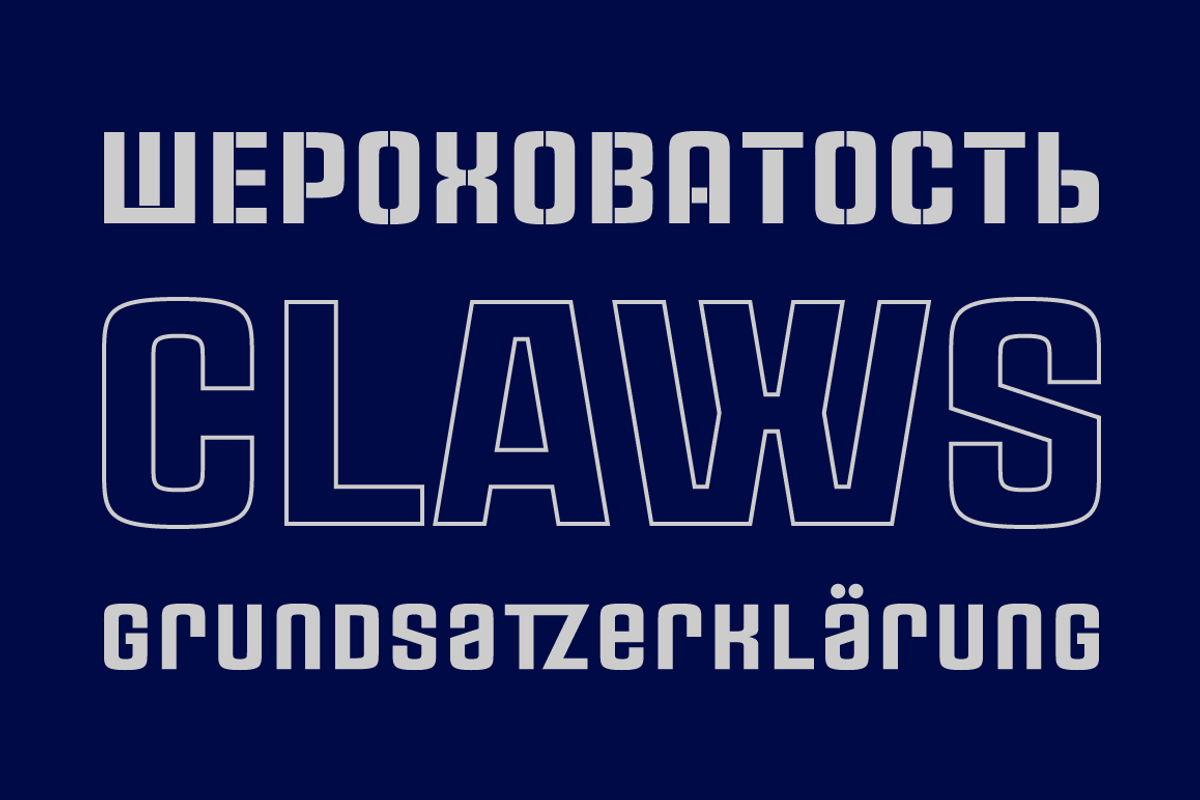 Rauda Font Family preview 4