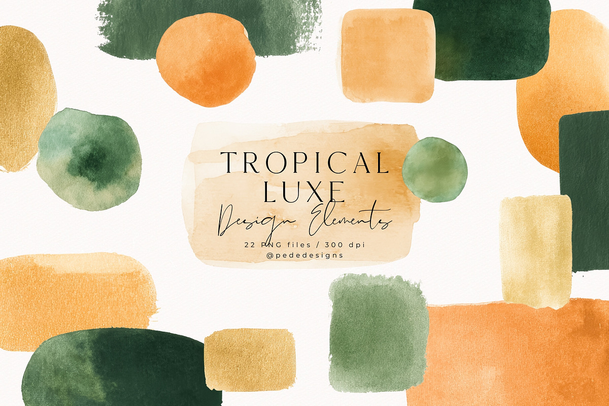 Tropical Luxe Collection, an Illustration by PeDe Designs (Photo 17 of 28)