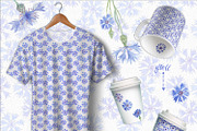 Cornflowers. Watercolor set., a Decorative Illustration by maritime_m (Thumbnail 4 of 4)