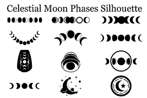 Decorative Lunar Phase Design