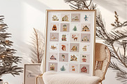 Winter Christmas Village, a Seasonal Illustration by heyiamalice (Thumbnail 7 of 16)