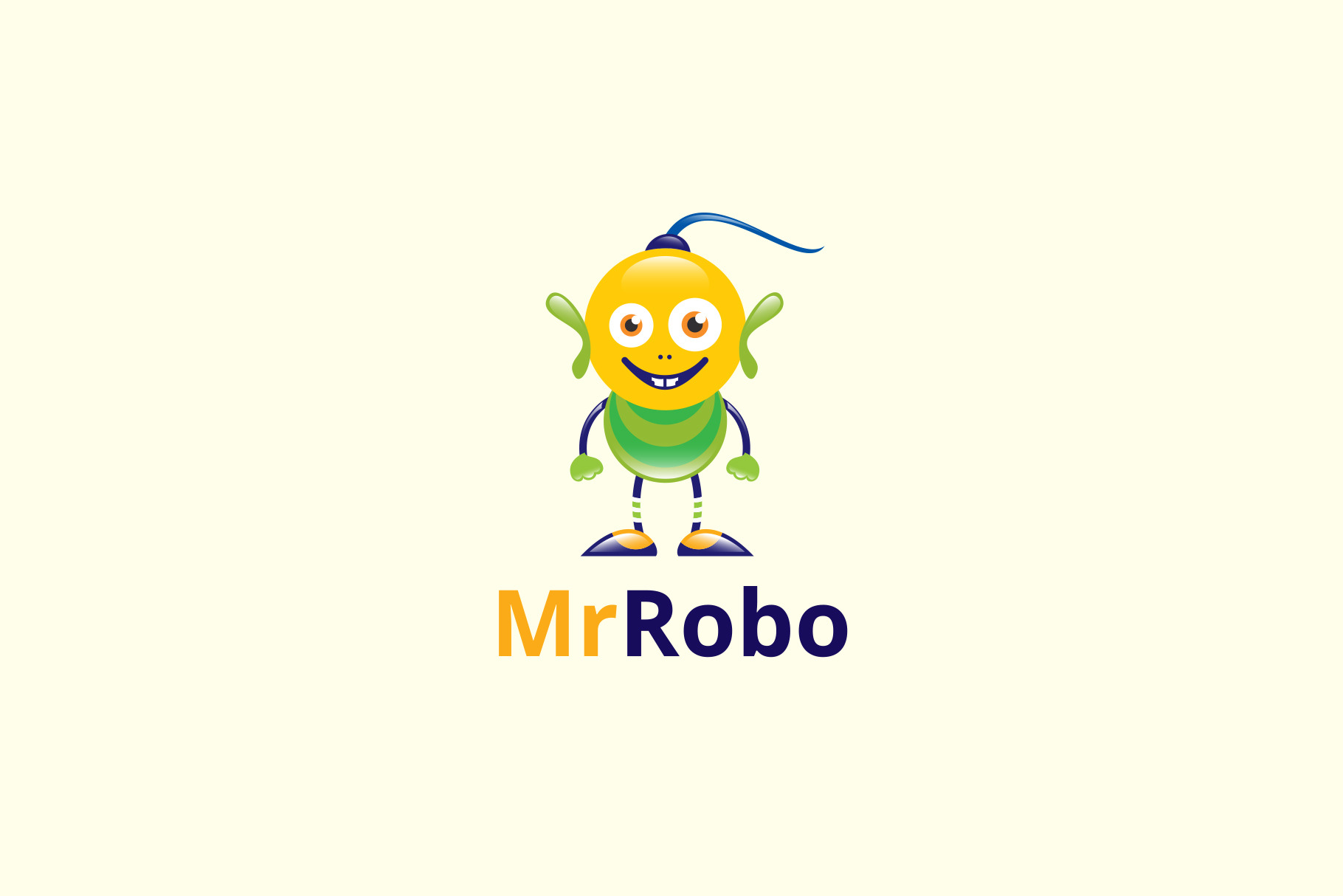 Mr Robo Logo, a Branding & Logo Template by Maraz Logo