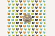 Cat's Meow Digital Paper & Clipart, a Pattern Graphic by JennyL Designs (Thumbnail 4 of 4)