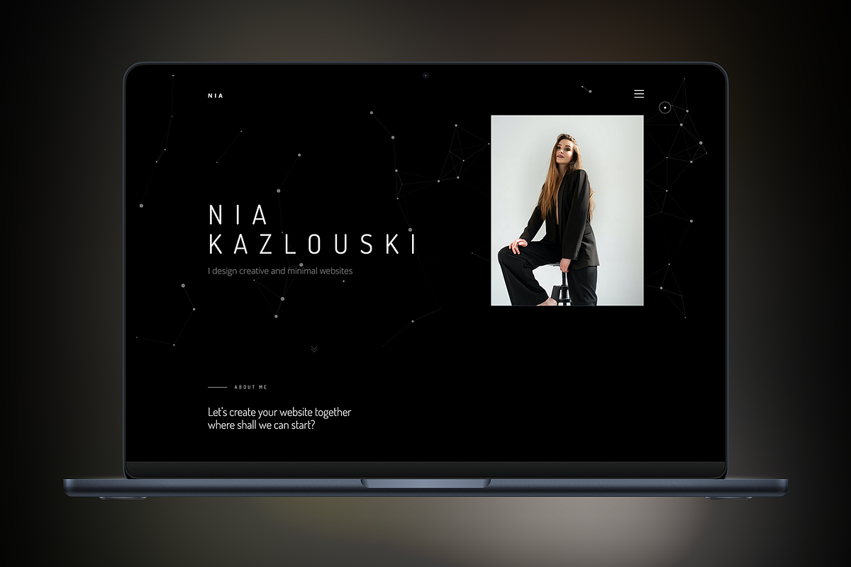 Nia - Creative Portfolio Template, a HTML Template by hridoywebdev