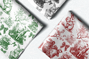 Easter Toile Seamless Pattern Set, a Pattern Graphic by AYAKA Studio Co. (Thumbnail 12 of 12)