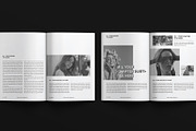 Book Layout Template, a Magazine Template by E-Type (Thumbnail 5 of 7)