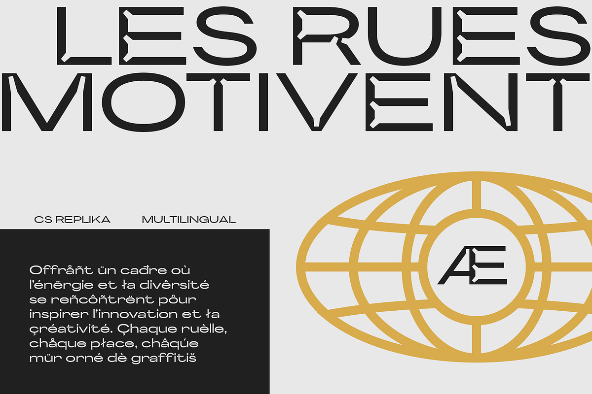 CS Replika – Inktrap Font, a Sans Serif Font by Craft Supply Co. (Photo 6 of 8)