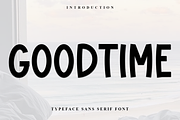 GoodTime, a Script Font by FreshTypeINK (Thumbnail 1 of 7)