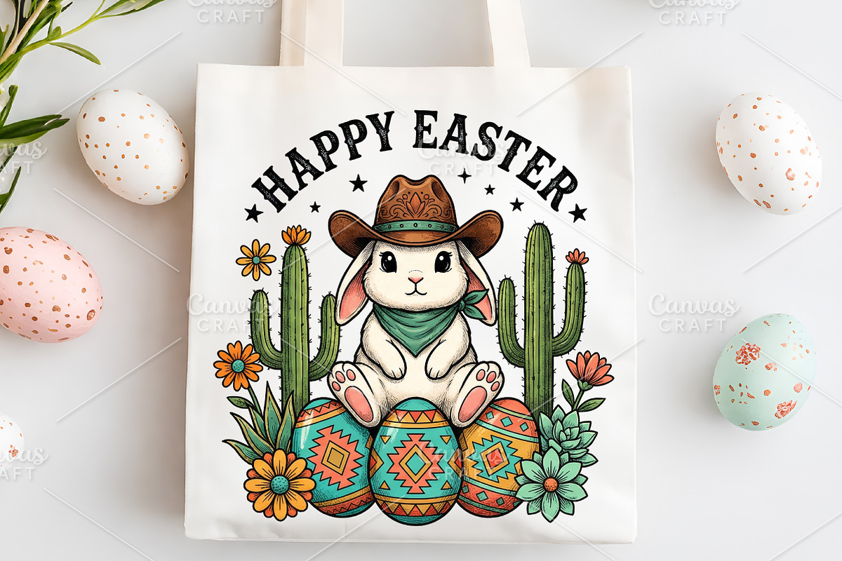 Howdy Easter PNG, Kids Easter PNG, an Illustration by Canvas Craft (Photo 4 of 6)