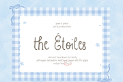 The Etoiles - Hand-drawn Font Family, a Handwritten Font by Pinakiaa Studios (Thumbnail 1 of 10)
