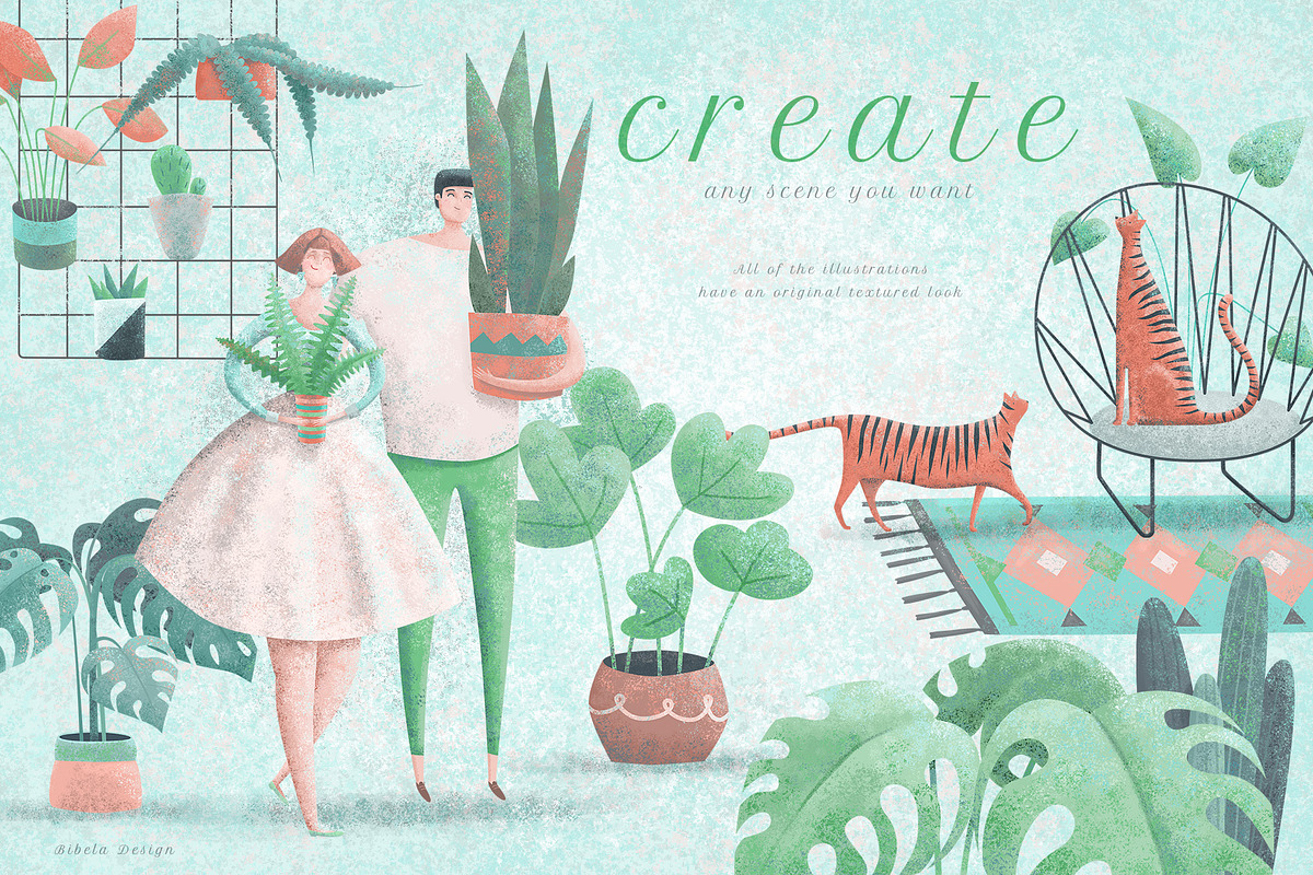 CityZEN Relaxing illustrations set, a Person Illustration by Bibela (Photo 2 of 10)