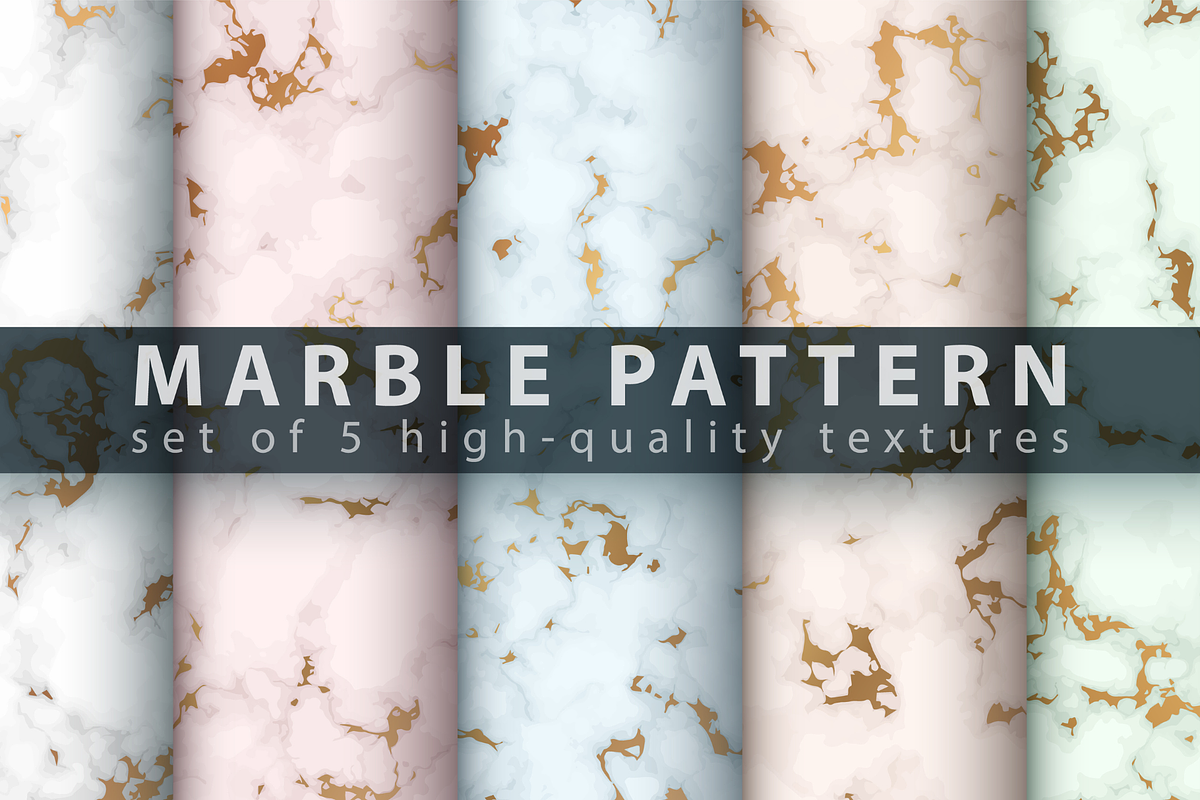 Seamless Marble Patterns, a Pattern Graphic by ThePhoton (Photo 2 of 5)